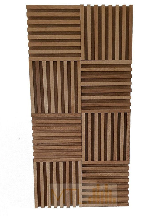 Diffuser - Oak Tiles - Massief Eikenhout - MTL Acoustics